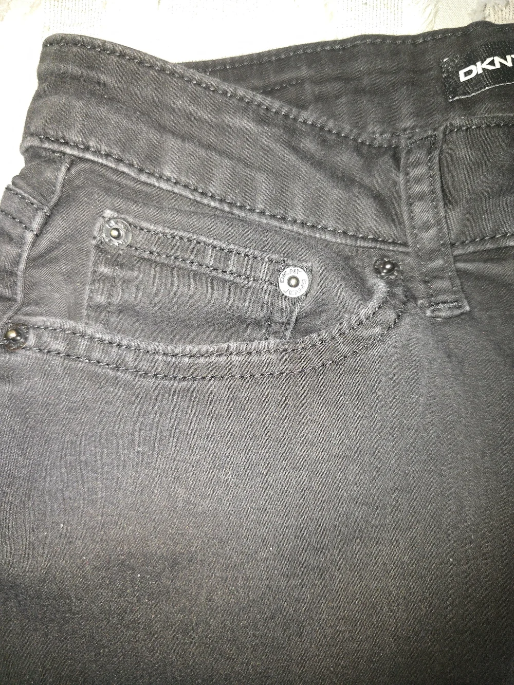 Dkny black denim